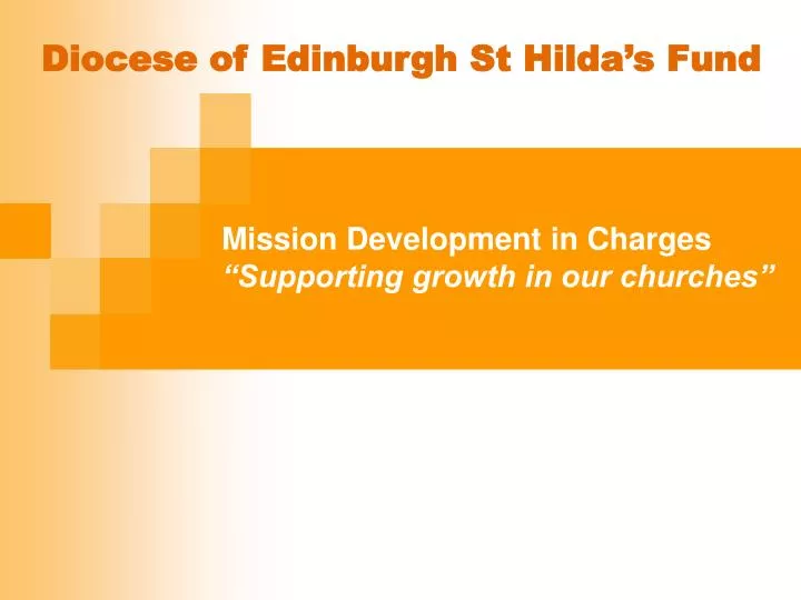 mission development in charges supporting growth in our churches