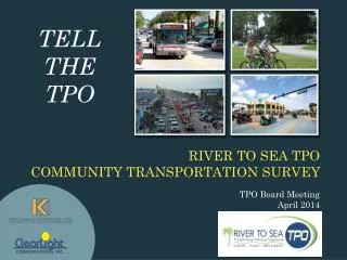 River to Sea TPO Community Transportation Survey