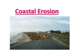 Coastal Erosion