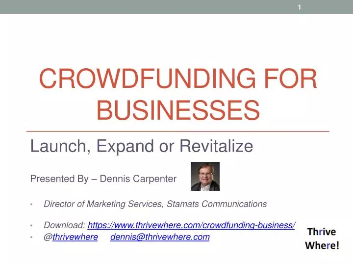 crowdfunding for businesses