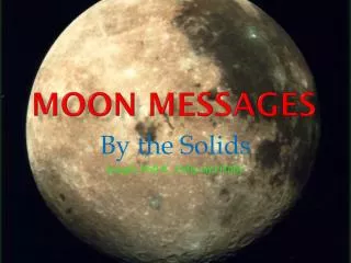 Moon Messages