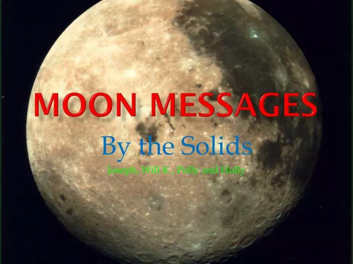 moon messages