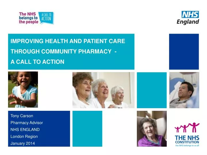 improving health and patient care through community pharmacy a call to action