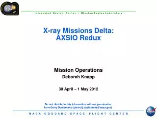 X-ray Missions Delta: AXSIO Redux