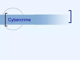 Cybercrime