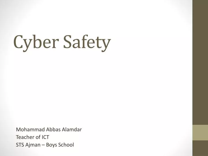 cyber safety