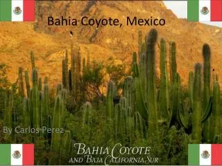 Bahia Coyote, Mexico