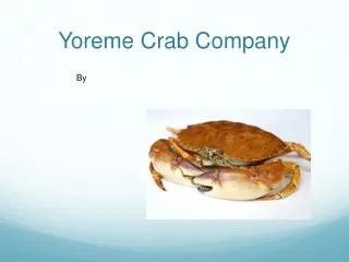 Yoreme Crab Company