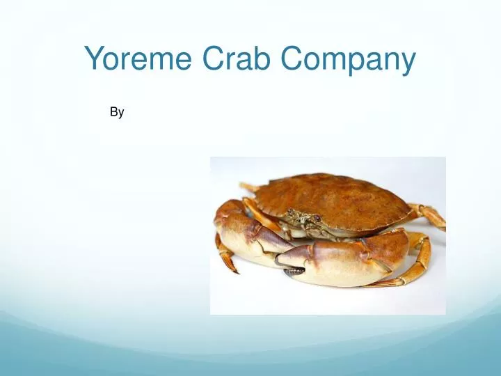 yoreme crab company