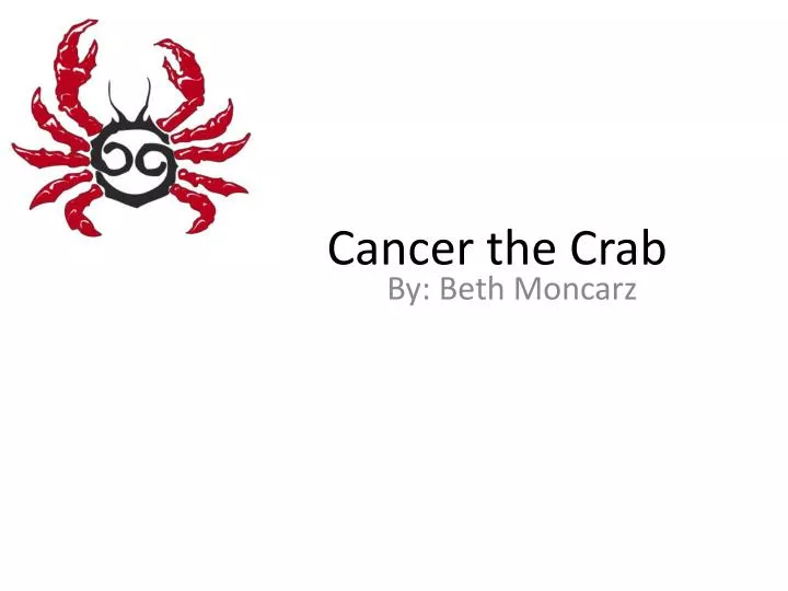 Cancer The Crab N 