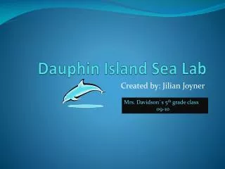 Dauphin Island Sea Lab