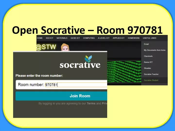 open socrative room 970781
