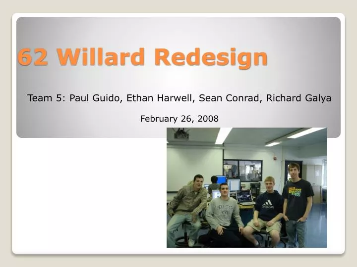 62 willard redesign