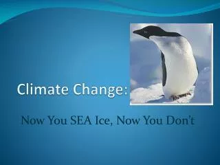 Climate Change :
