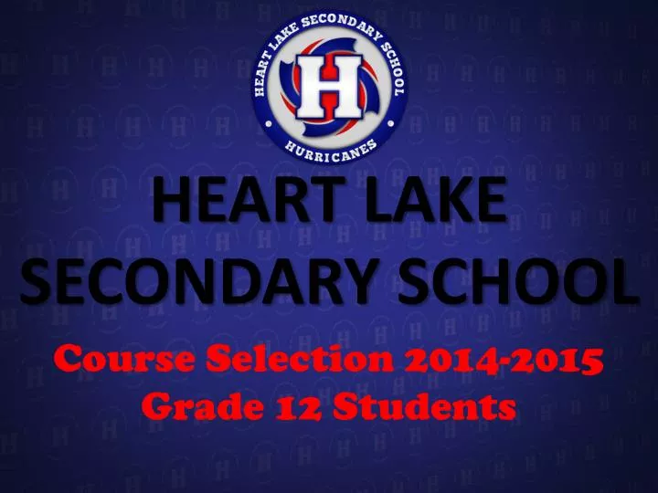 heart lake secondary school
