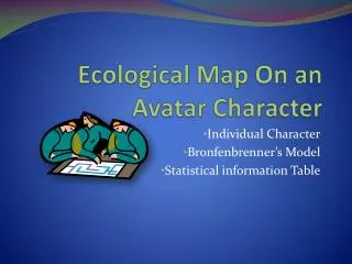 Ecological Map On an Avatar Character