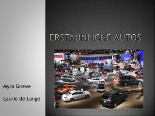 Erstaunliche Autos