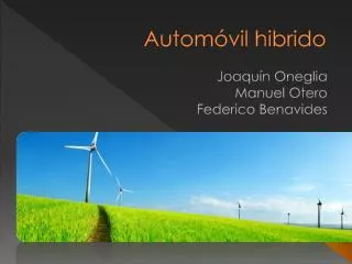 autom vil hibrido