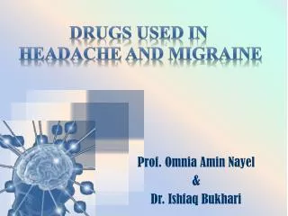 Prof. Omnia Amin Nayel &amp; Dr. Ishfaq Bukhari