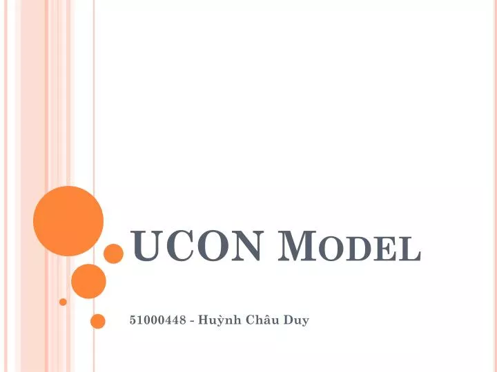 ucon model