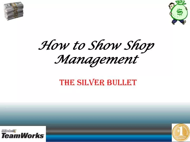 how to show shop management