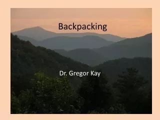 PPT - Best Backpacking Places in US | Rokhopr.com PowerPoint ...