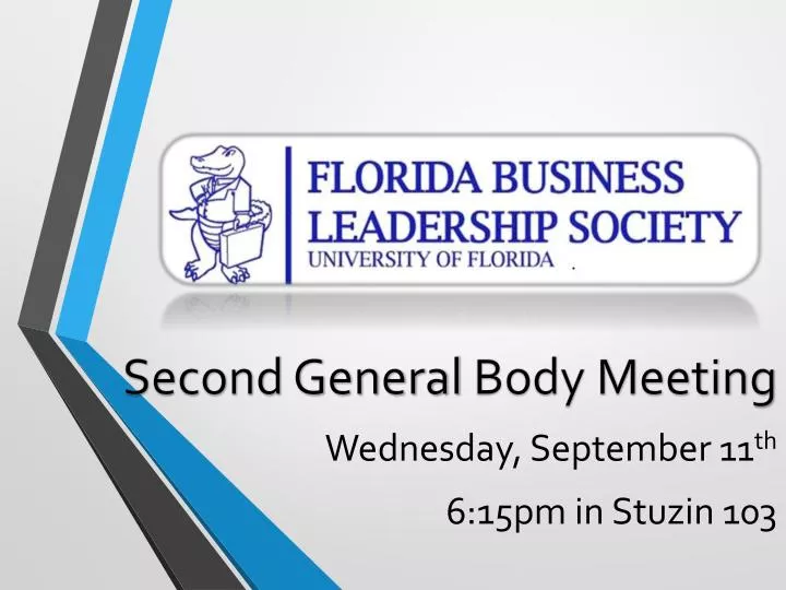 second general body meeting wednesday september 11 th 6 15pm in stuzin 103