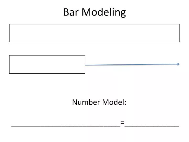 bar modeling