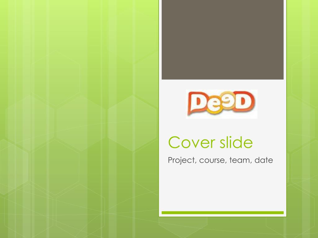 Cover Paper Slides PPT - Cover slide PowerPoint Presentation, free download - ID:2845615
