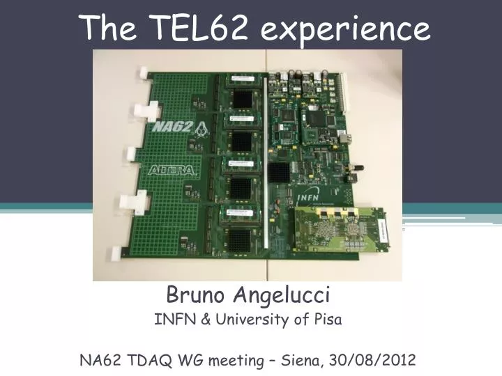 the tel62 experience