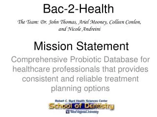 Bac-2-Health