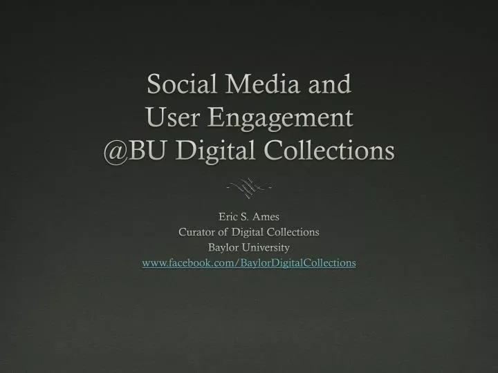 social media and user engagement @bu digital collections