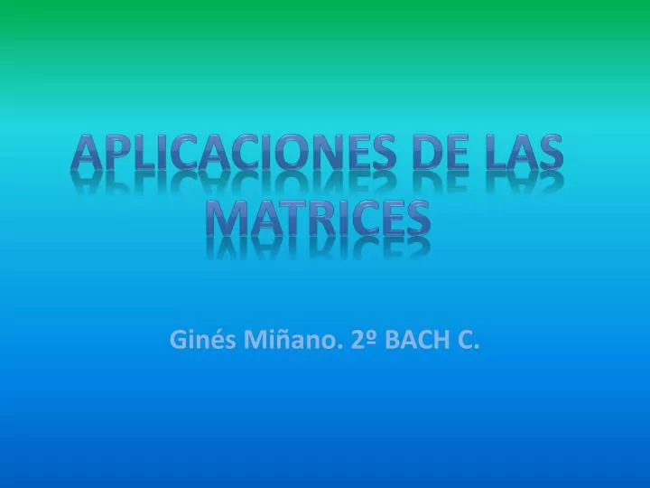 gin s mi ano 2 bach c