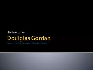 Doulglas Gordan en.wikipedia/wiki/Douglas_Gordon