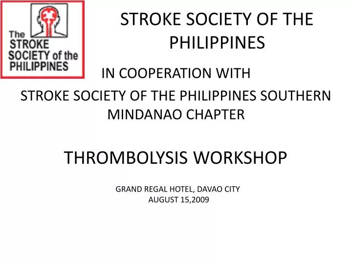 stroke society of the philippines