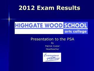 2012 Exam Results