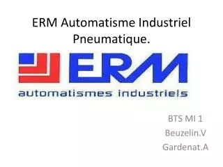erm automatisme industriel pneumatique
