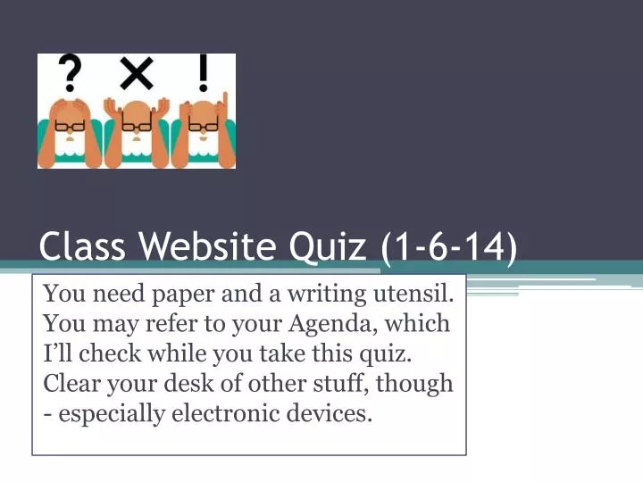 class website quiz 1 6 14