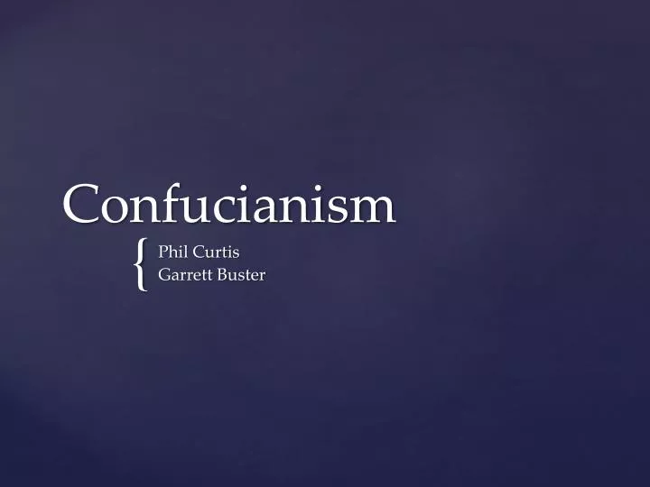 confucianism