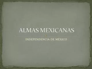 almas mexicanas