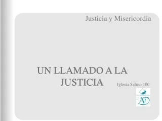 un llamado a la justicia