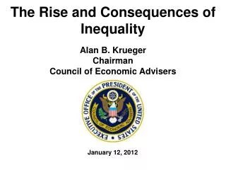 The Rise and Consequences of Inequality