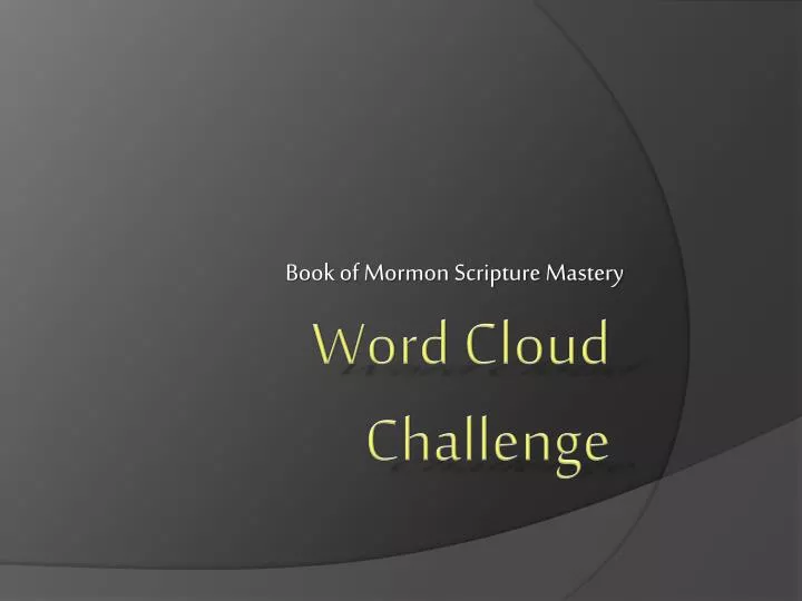 book of mormon scripture mastery