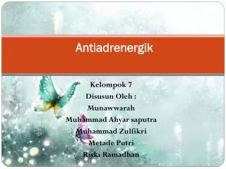 Antiadrenergik