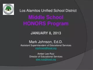 Los Alamitos Unified School District