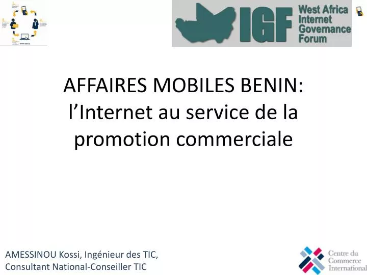 affaires mobiles benin l internet au service de la promotion commerciale