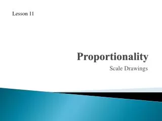 Proportionality