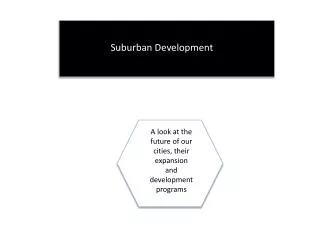 Suburban Development