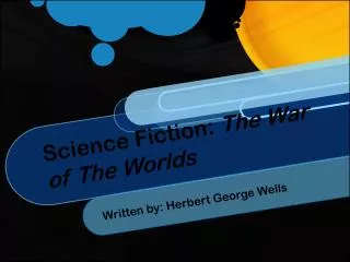 Science Fiction: The War of The Worlds