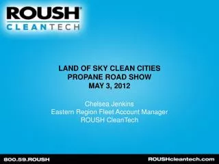 Land of sky clean cities propane road show may 3, 2012